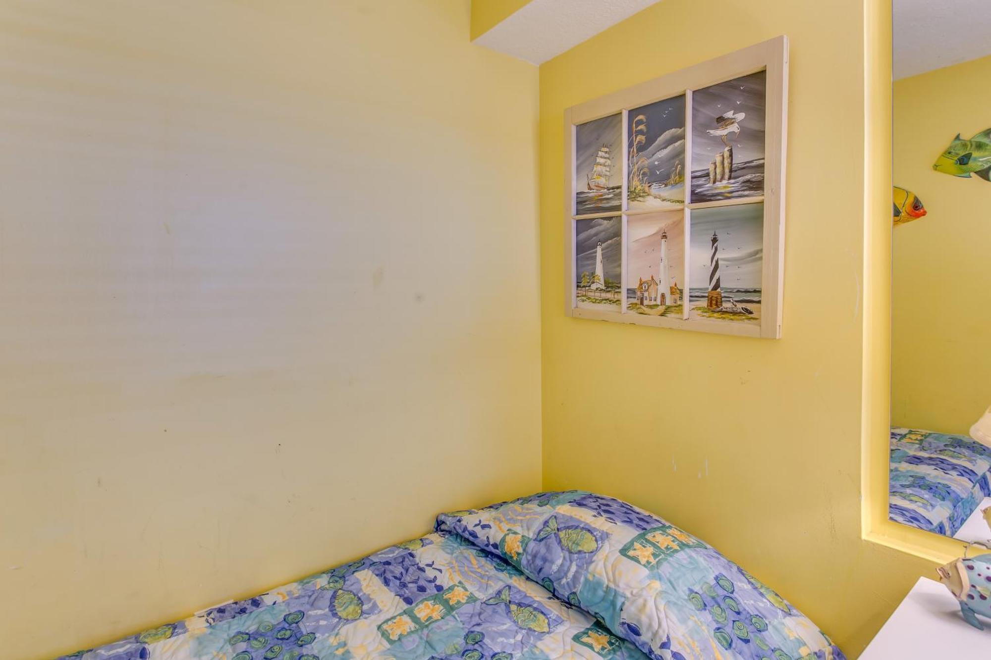 Myrtle Beach Oceanfront Condo With Covered Balcony! Extérieur photo