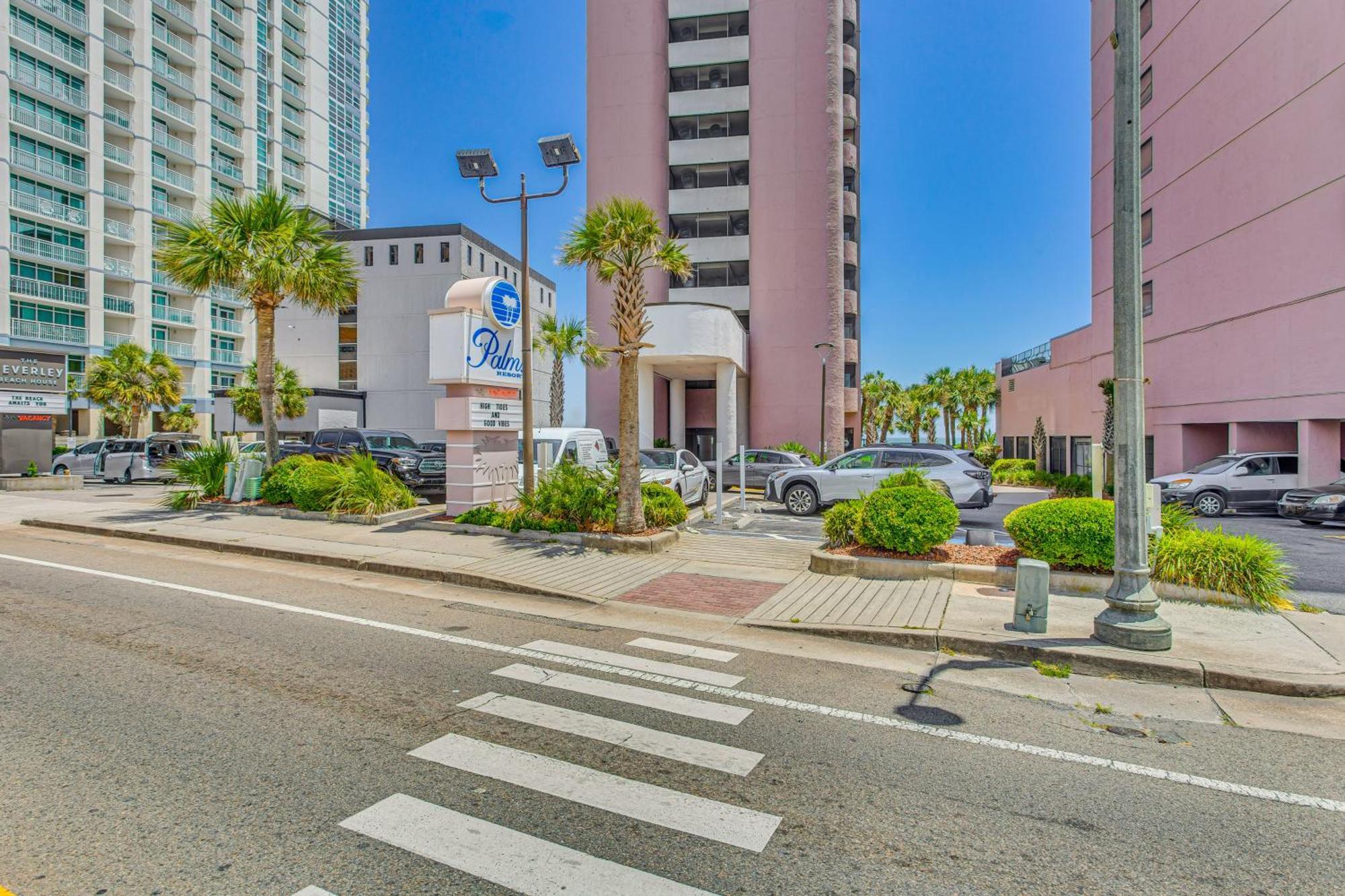 Myrtle Beach Oceanfront Condo With Covered Balcony! Extérieur photo